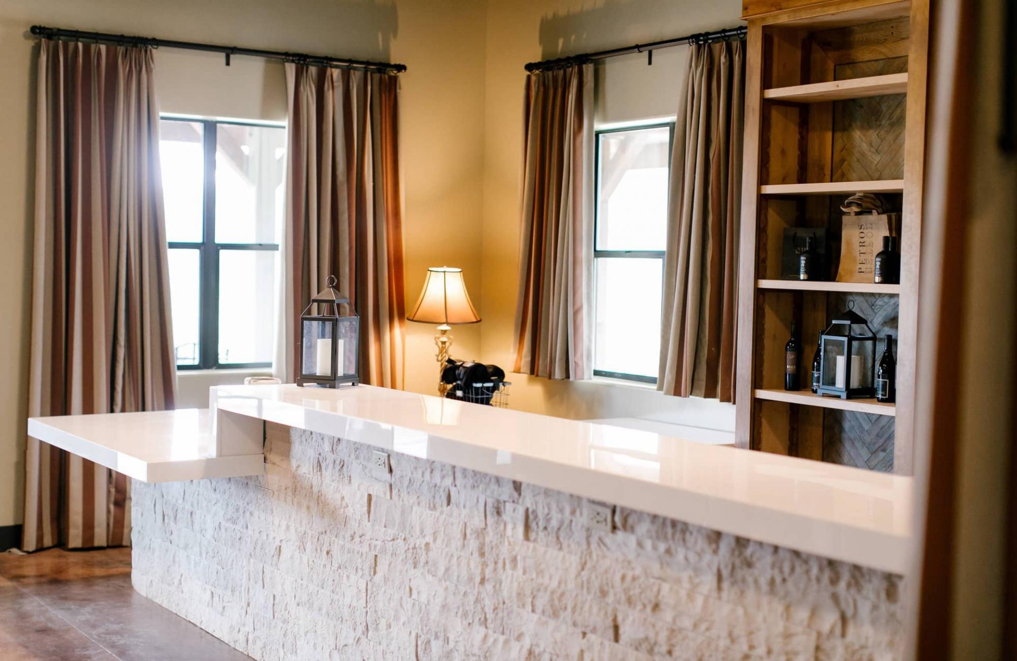 Reception Area of Petros Winery