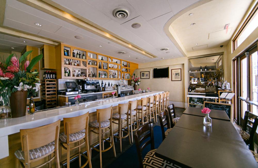 Petros Manhattan Beach Restaurant Along The Bar