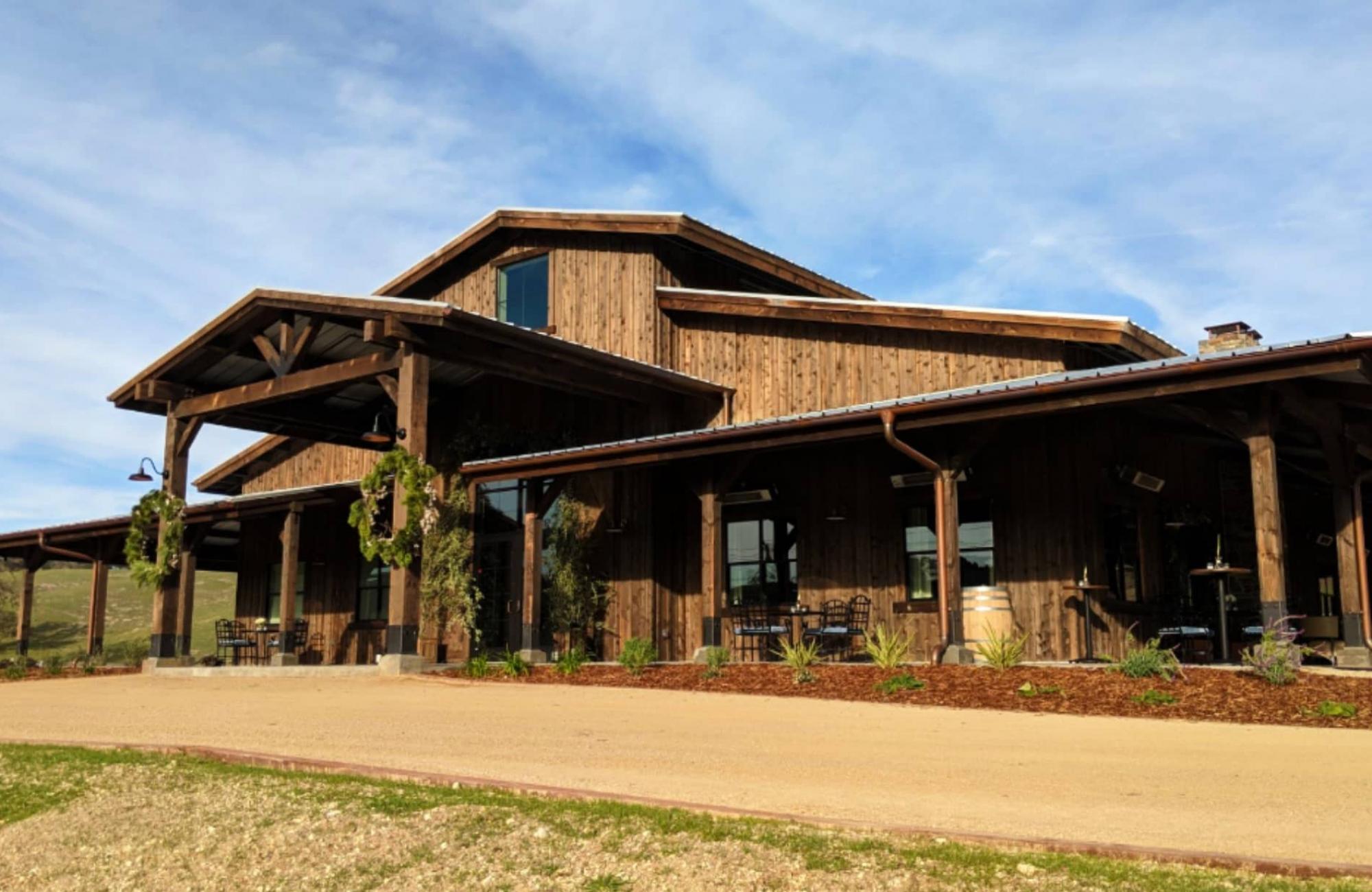 Petros Winery Exterior